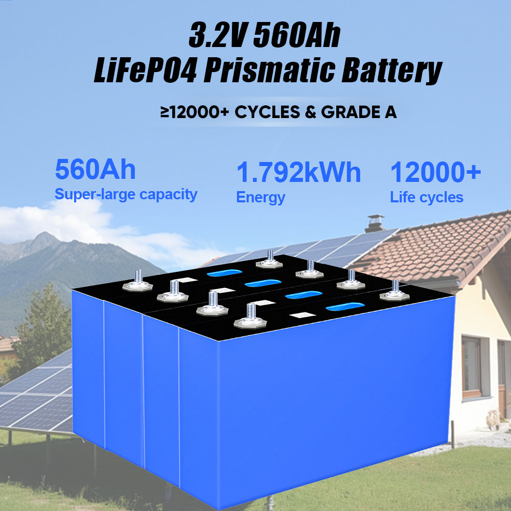 EVE 560AH LiFePO4 Battery 600AH 628AH MB56 Grade A