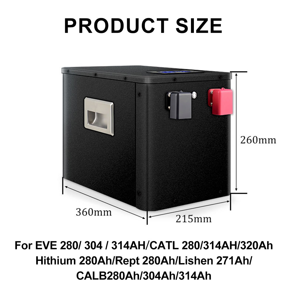 LiFePO4 12V 280AH DIY Kits with JK BMS JK2A8S20P EU Stock