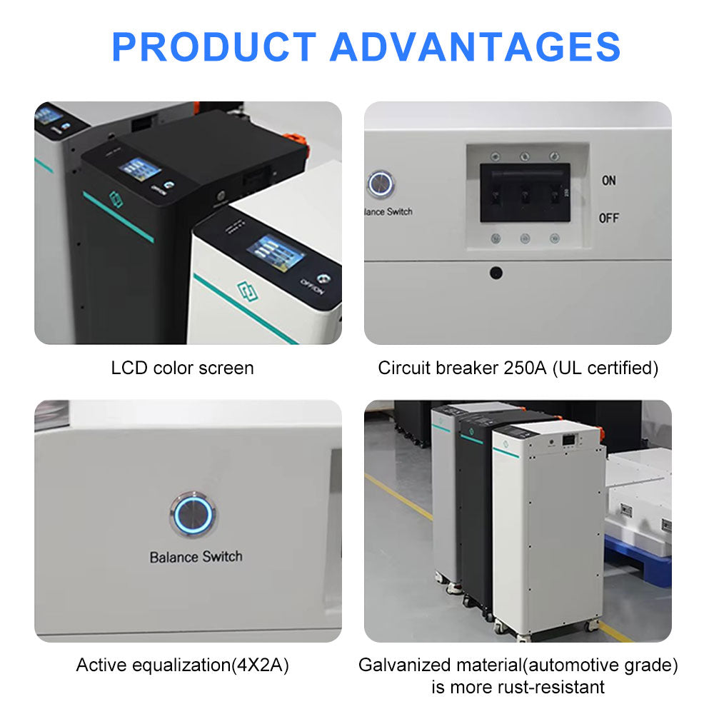 Seplos V4 LFP 48V 280AH 15kwh Completely LiFePO4 Battery Pack 51.2V 14.3kwh
