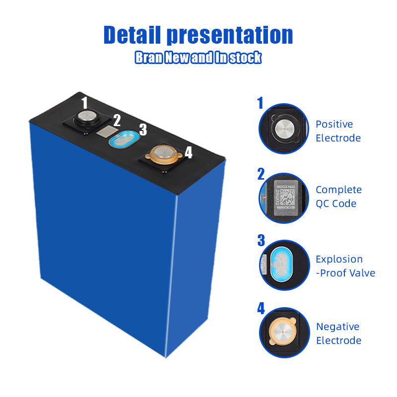 Grade B CATL 280AH LiFePO4 Battery Grade A Rechargeable Cells