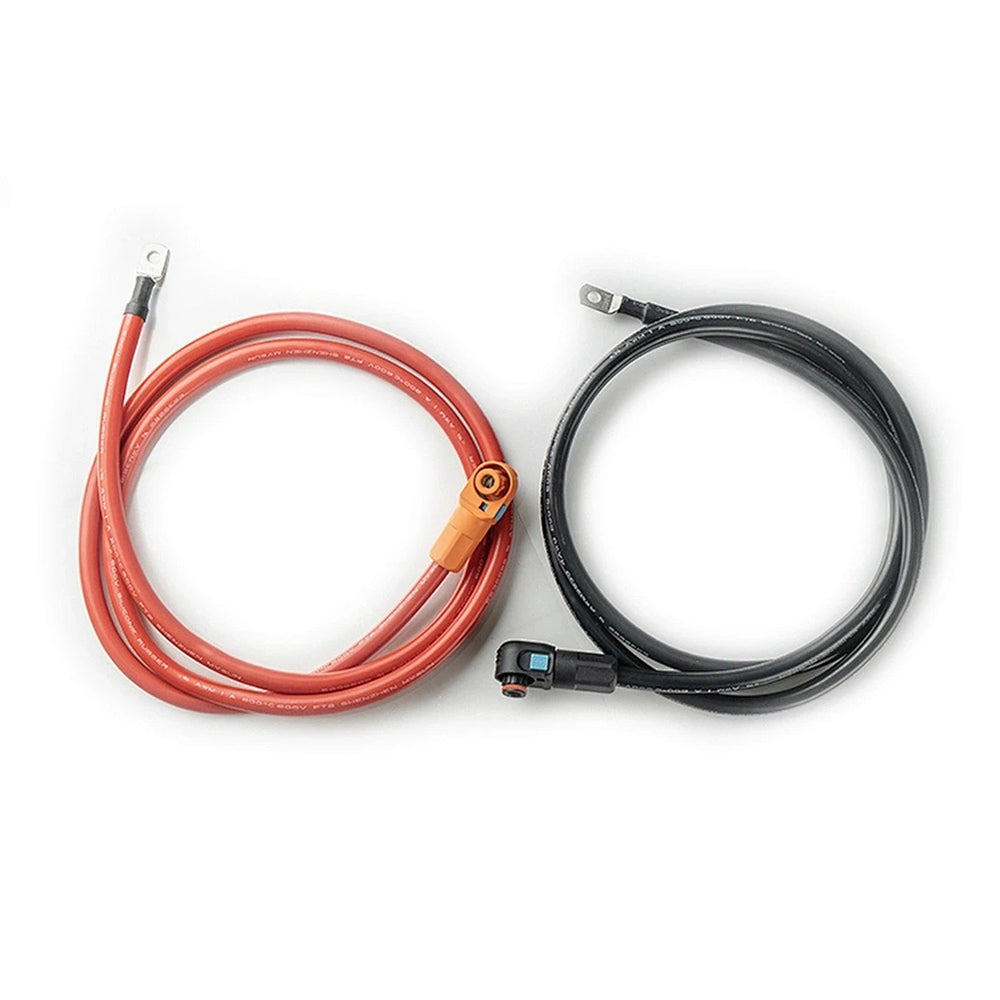 50mm2 Power Cable from Battery Pack to Inverter Mason Connector to M8 copper