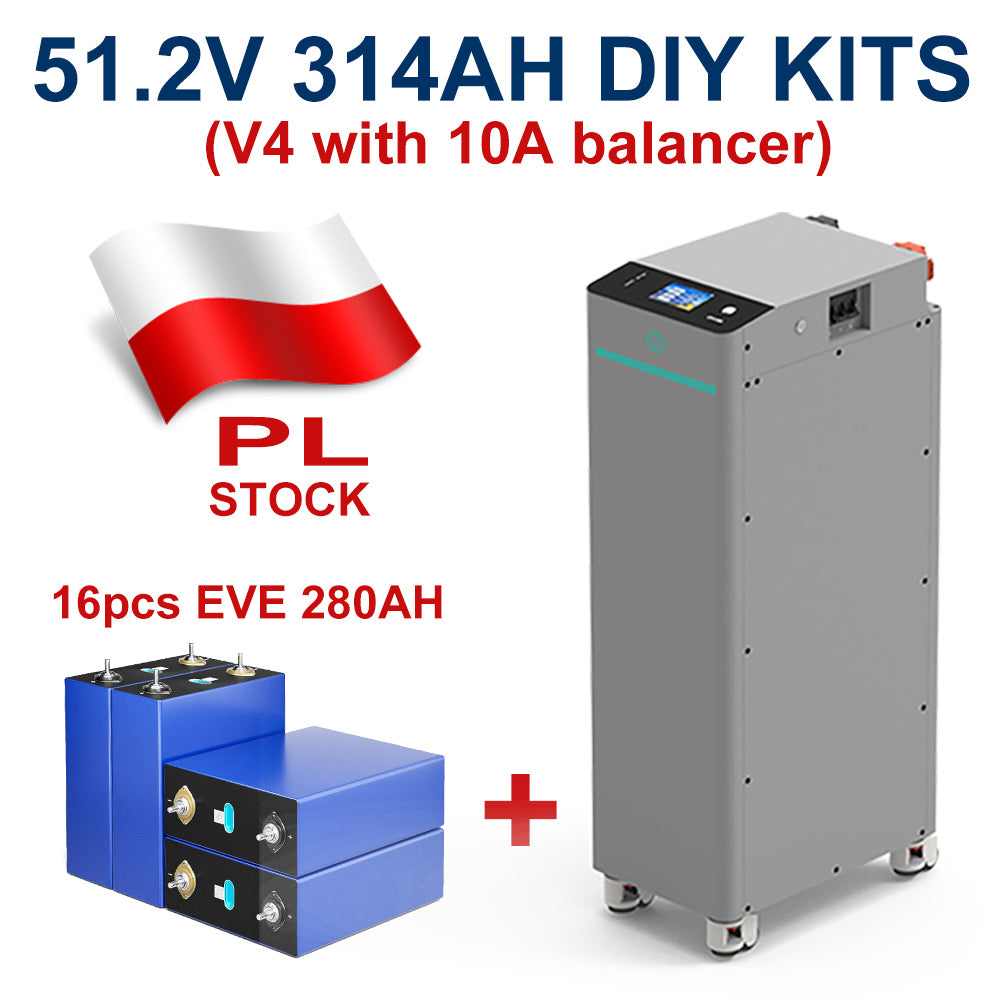 SEPLOS V4 BMS 16 EVE 314Ah MB31 Cells (A+ Grade) – Fast EU Delivery