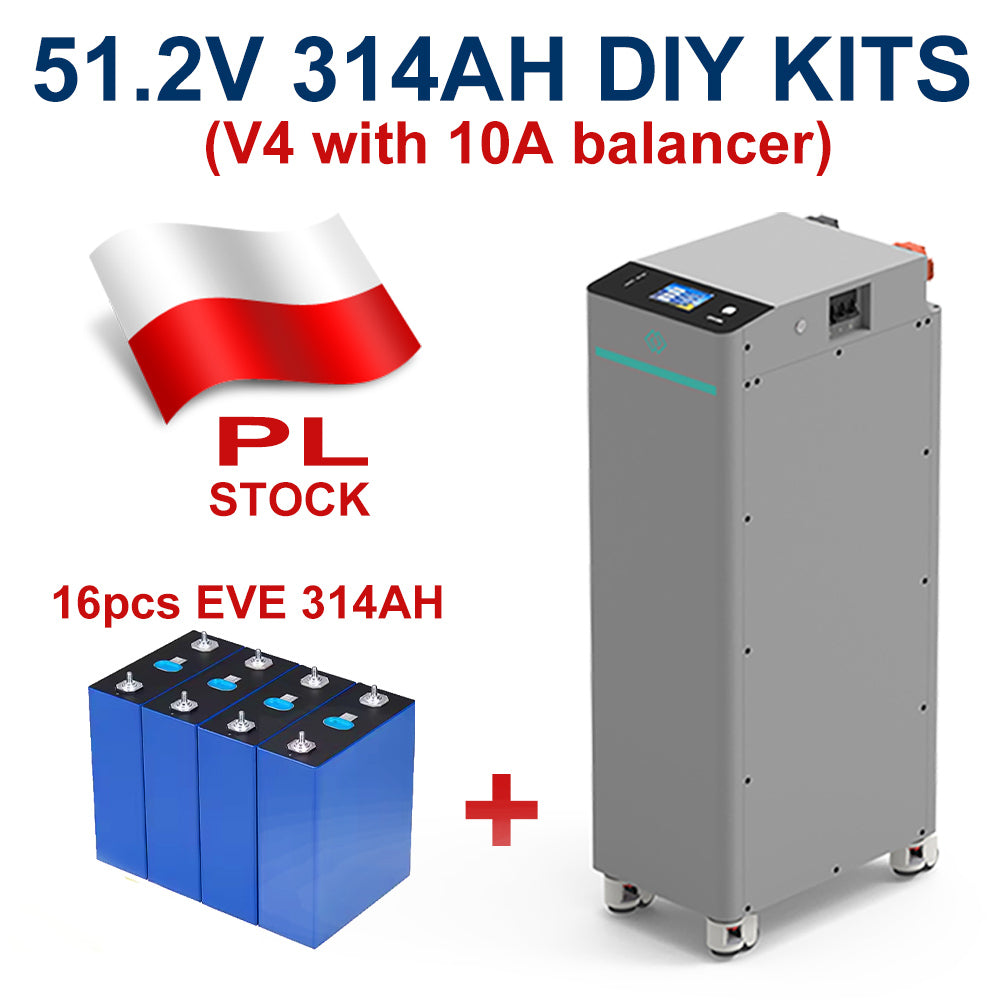 SEPLOS V4 BMS 16 EVE 314Ah MB31 Cells (A+ Grade) – Fast EU Delivery