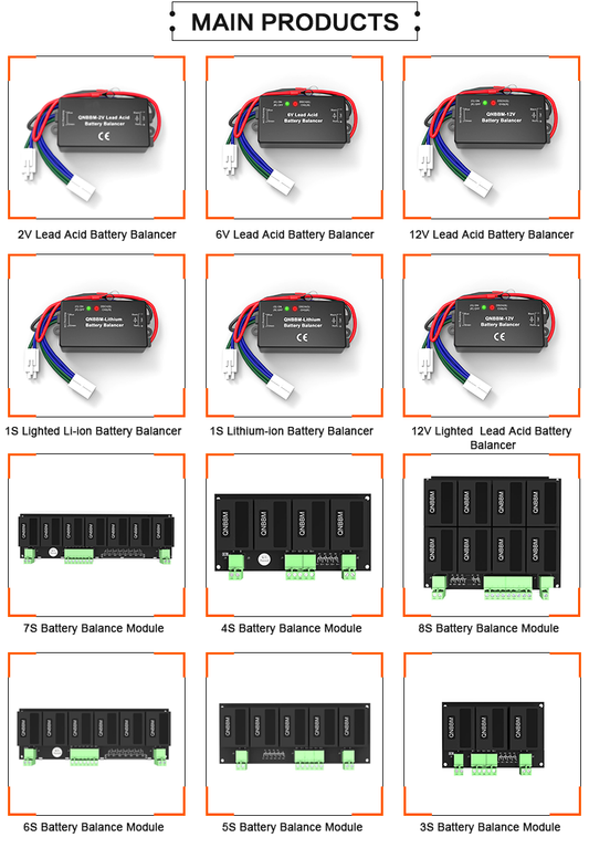 Deligreen QNBBM 4S 5S 6S 7S 8S Active Balancer for Lithium Battery Pack