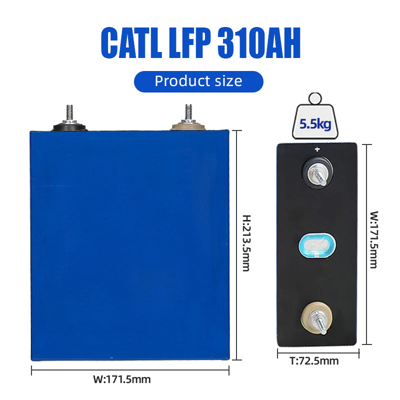 CATL 302AH LiFePO4 Battery 310AH 320AH Grade A Rechargeable