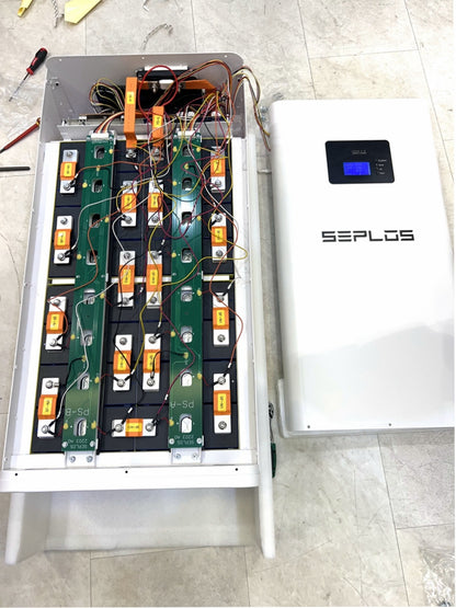 Seplos 51.2V 304AH EVE LiFePO4 Battery Pack 48V