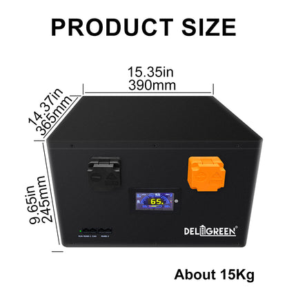 LFP 12V 628AH DIY Battery Kits with 300A Smart BMS