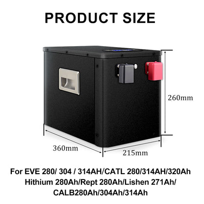 LiFePO4 12V 280AH DIY Kits with JK BMS JK2A8S20P	EU Stock
