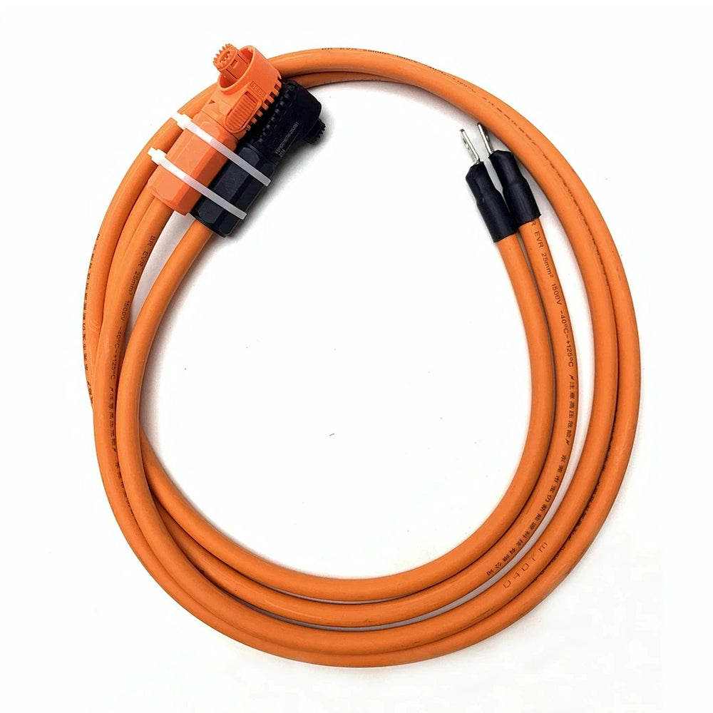 50mm2 Power Cable from Battery Pack to Inverter Mason Connector to M8 copper