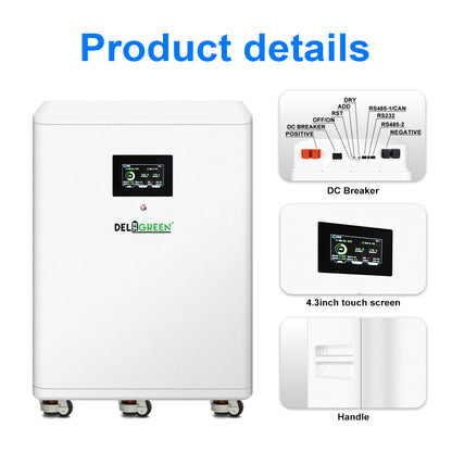 EVE 628AH 48V DIY Battery Kits MB56 with JK 16S 300A V19 BMS