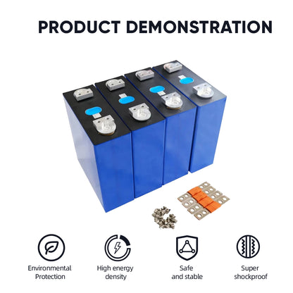 EVE 280AH LiFePO4 Battery With 2 Screw hole Connector with Busbar