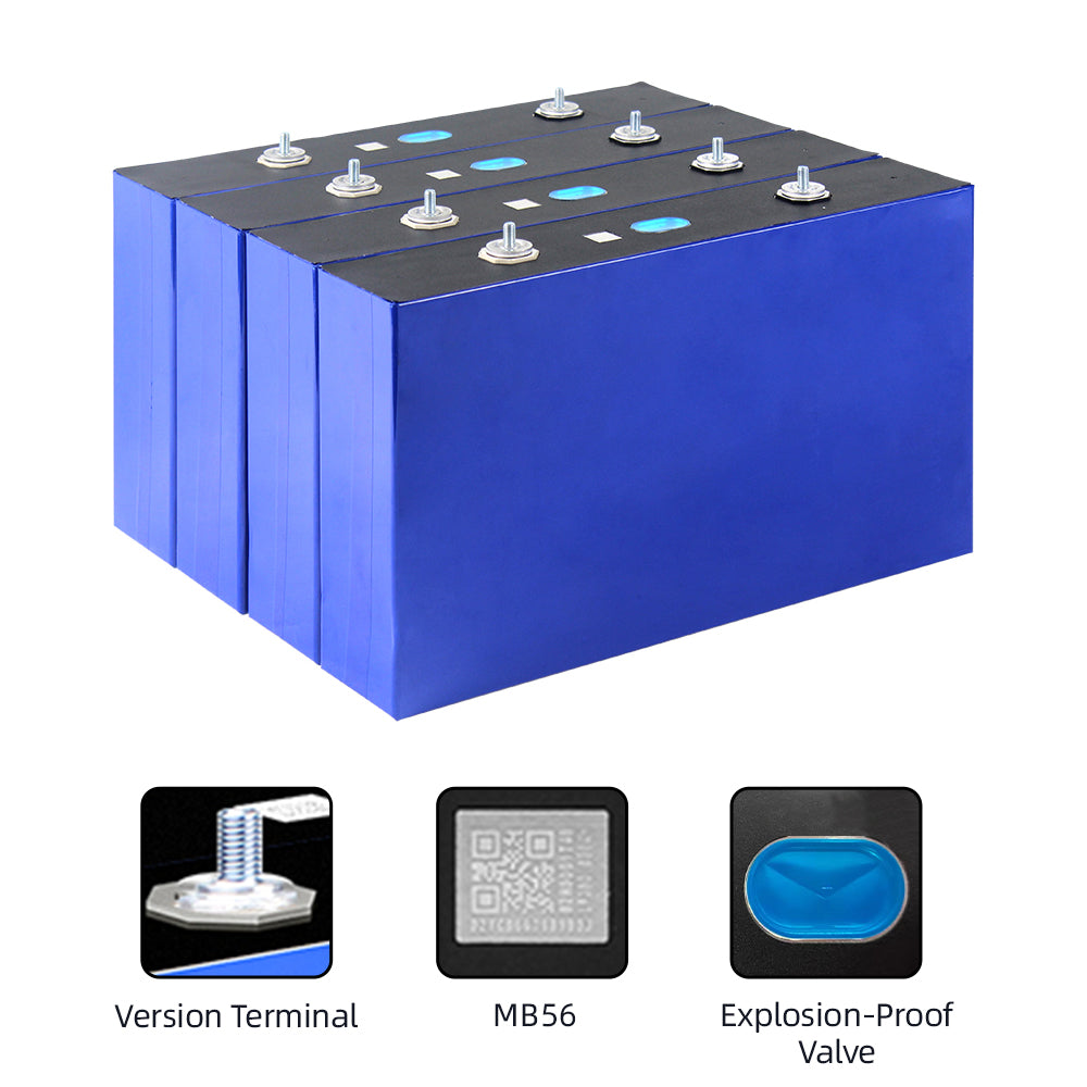 EVE 628AH LiFePO4 Battery Grade A Prismatic Lithium ion Cells For Solar System