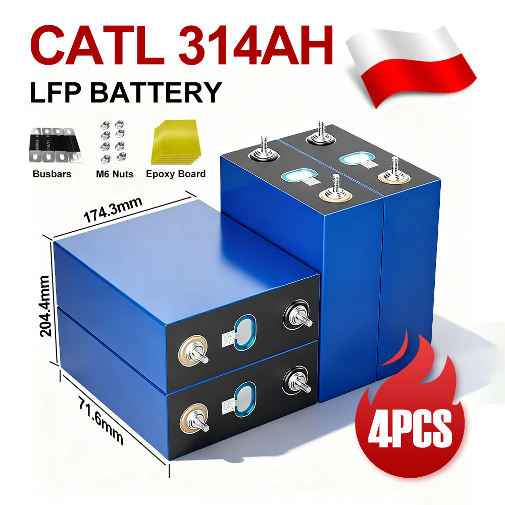 Grade A+ CATL 314AH LiFePO4 Battery 8000cycles EU Stock