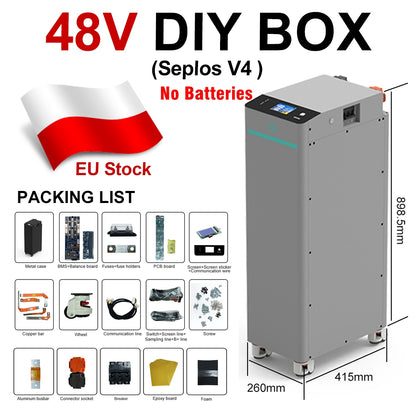 Seplos V4 48V 280AH 304AH 314AH DIY kits LiFePO4 Battery