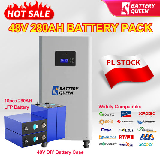 51.2V 280AH DIY Battery Pack 15kwh Home Solar System